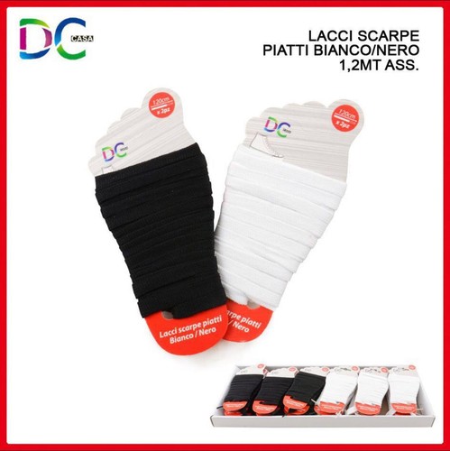 Lacci scarpe piatti metri - lacci, 1,2