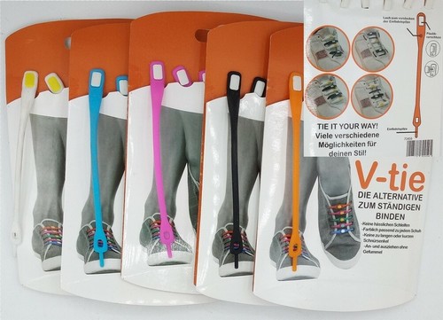 12x lacci silicone elastici - lacci,