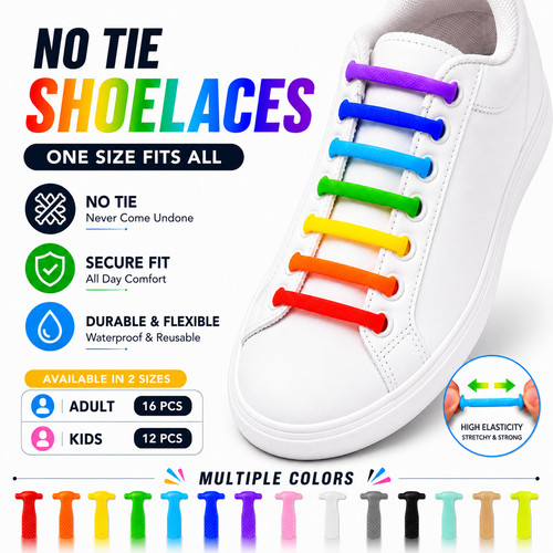 Lacci per scarpe elastici
